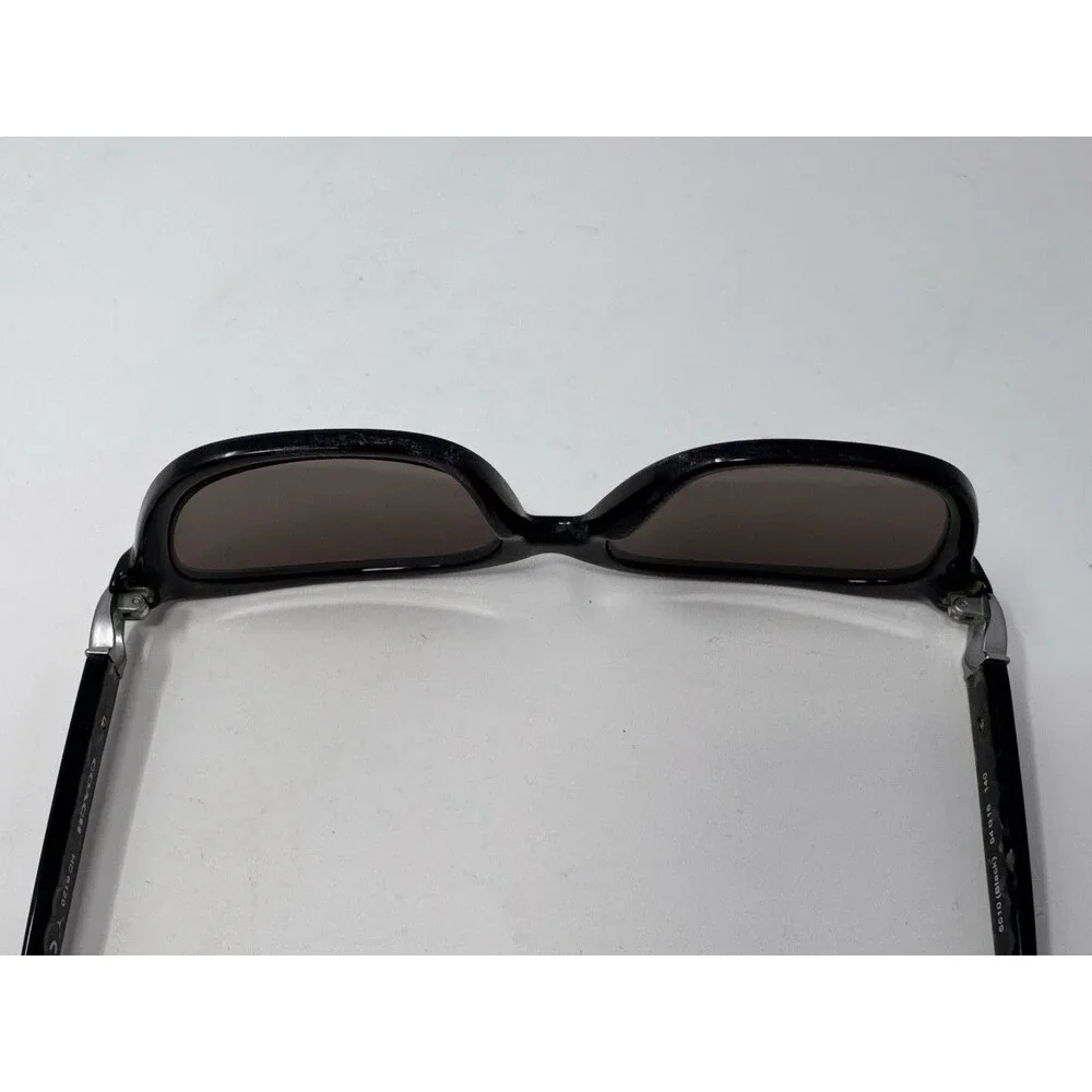 Coach Eyeglasses Frames HC6120 5510 Polished Black Cat Eye Full Rim 54-16-140